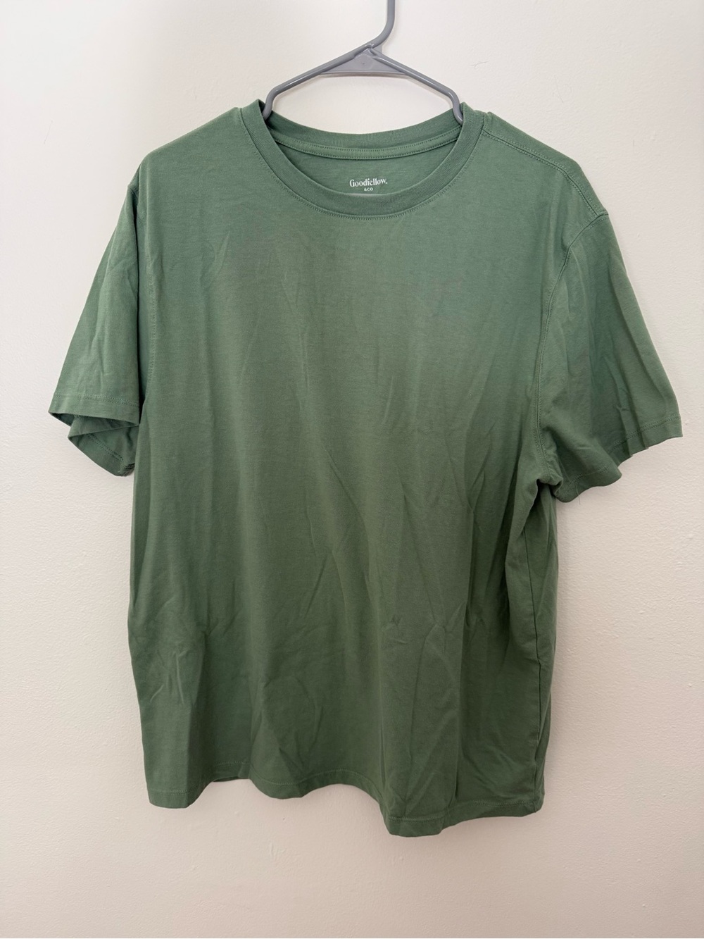 Goodfellow & Co Green Crewneck Short Sleeve Tee
